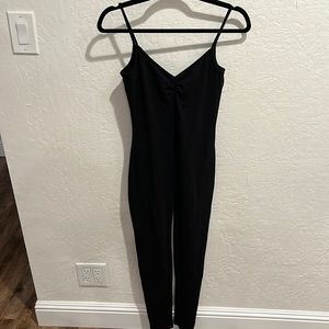 Full body black jumpsuit
